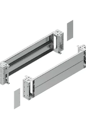 Zócalo Schneider Electric NSYSPFX16200H Gris, 200 x1600mm para usar con SF espacial Moderno