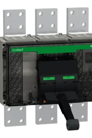 Precio De Fábrica MCCB Schneider Electric, 3 Polos, 2.5kA, Capacidad de Ruptura 65 kA, Montaje fijo, ComPacT, ComPacT NS