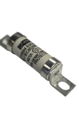 Fusible de cuchillas perforadas excéntricas RS PRO, aR, 350 V dc, 690V ac, 63A, IEC 60269-4/BS 88-4 Profesional