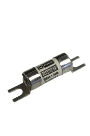 Auténtico Fusible de cuchillas ranuradas excéntricas RS PRO, A1, gG, gM, 250 V dc, 415V ac, 6A, IEC 60269-2/BS 88-2
