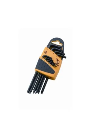 LLAVE ALLEN TORX 1,5-10MM E/DURA ACODADA BIANDITZ 9 PZ Últimas Unidades
