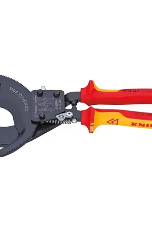 A Buen Precio Cortacable carraca aislado 1000V Ø52mm 380mm KNIPEX