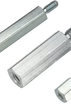 De Moda Separador roscado hexagonal Macho/Hembra Wurth Elektronik, M3, Ø ext. 5.5mm, long. 70mm, rosca macho 6mm, de Acero