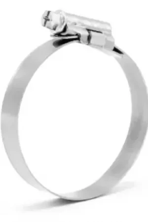 A Buen Precio Abrazadera de tornillo MIKALOR de Acero galvanizado, Ø int. 80 → 100mm, anch. 12mm, accionador ranurado