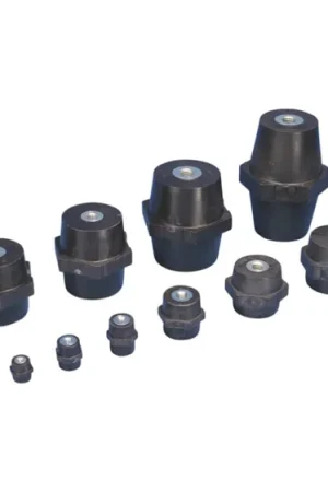 Aislante de tornillo nVent ERIFLEX 548480 PA reforzado con fibra de vidrio, Acero, M8, 35mm Marca Reconocida